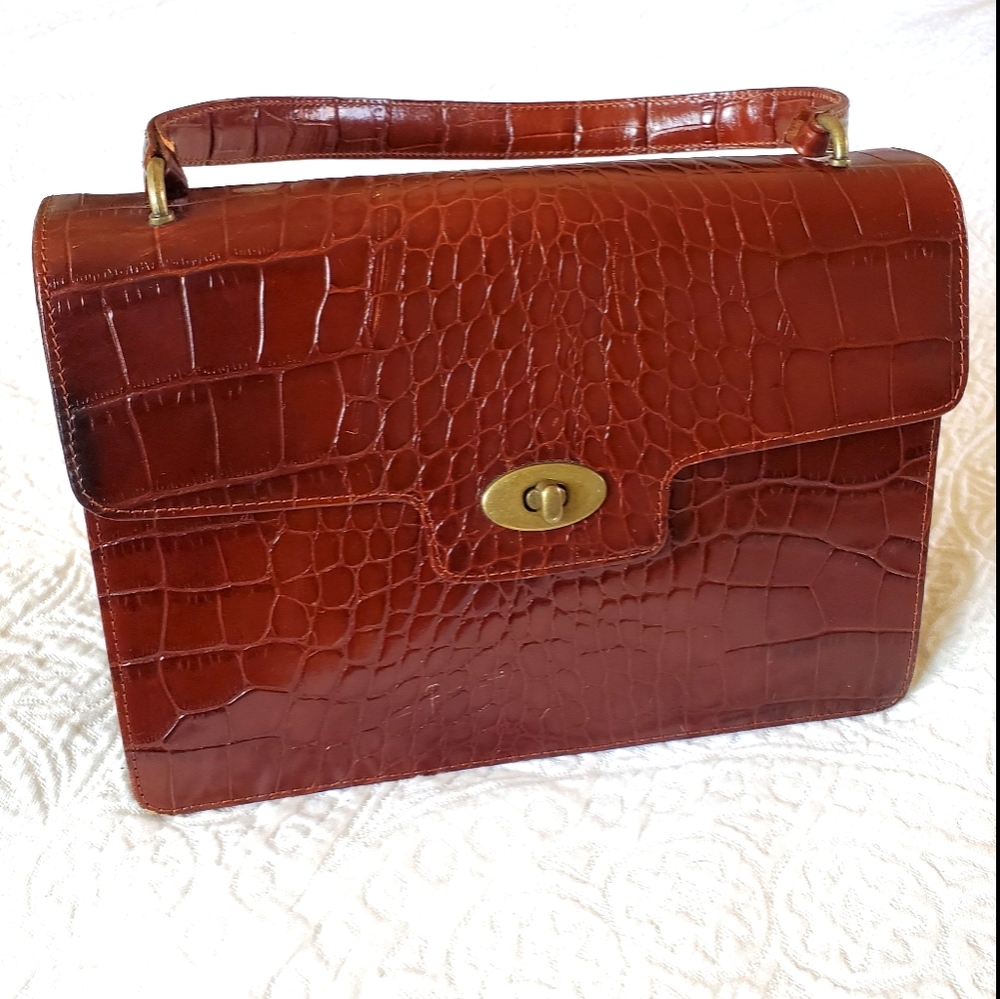 Victoria Wick Beverly Hills Crocodile purse